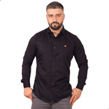 Camisa Masculina Tencel Slim