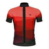 Camisa Mattos Bike 2 Vermelho Pedal Trail Proteção Uv 50