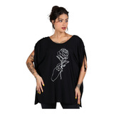 Camisa Maxi Amarracao Ombro