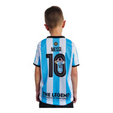 Camisa Messi Infantil Argentina