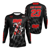 Camisa Motocross Personalizada Trilha
