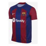 Camisa Nike Barcelona I 2023/24 Torcedor Pro Masculina