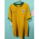 Camisa Nike Brasil Torcedor Jogo Copa 2006 Masculino