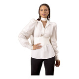 Camisa Off White Corselet