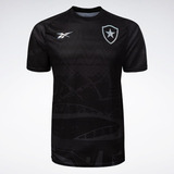 Camisa Oficial Botafogo Tam G Nilton Santos Preta Original.