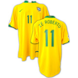 Camisa Oficial Brasil Copa 2006 Seleção Zé Roberto Gg