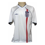 Camisa Oficial Da Seleção Da Inglaterra - Copa Do Mundo 2002