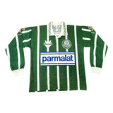 Camisa Palmeiras 1995 Home #7 Manga Longa Patch Bi-campeão