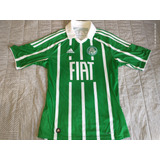 Camisa Palmeiras 2011 Iii Listrada Verde Branca Fiat G