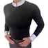 Camisa Para Hipismo Manga Longa Preta