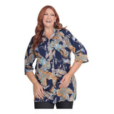 Camisa Plus Size Feminina