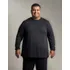 Camisa Plus Size Manga Longa Camiseta Dry Fit Masculina