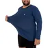Camisa Plus Size Manga Longa Camiseta Dry Fit Masculina Uv