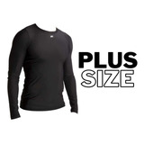 Camisa Plus Size Térmica Segunda Pele Uv Compressão Kanxa