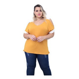 Camisa Pluz Size Feminina