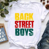 Camisa Poliester Backstreet Boys