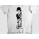 Camisa Poliester Charlie Chaplin