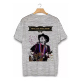 Camisa Poliester Willie Nelson