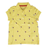 Camisa Polo Amarela Tommy