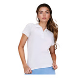 Camisa Polo Basica Feminina