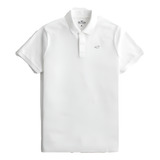 Camisa Polo Bordada Hollister