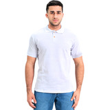 Camisa Polo Branca Masculina Slim Elegante Premium
