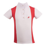 Camisa Polo Competicao Hdr Infantil Feminina Hipismo