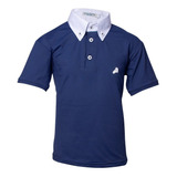 Camisa Polo Competicao Hdr Infantil Masculina Hipismo