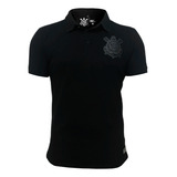 Camisa Polo Corinthians Escudo