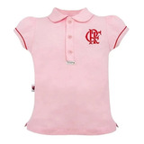 Camisa Polo Do Flamengo Infantil Menina Tamanho 8 Oficial