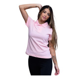 Camisa Polo Feminina Babylook