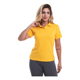 Camisa Polo Feminina Gola Uniforme Piquet Camiseta Polo