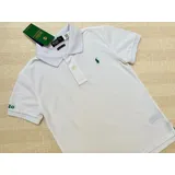 Camisa Polo Infantil Branca
