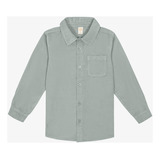 Camisa Polo Infantil Manga