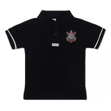 Camisa Polo Infantil Preto