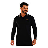 Camisa Polo Manga Comprida