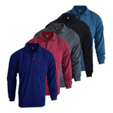 Camisa Polo Manga Comprida