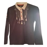 Camisa Polo Manga Longa