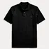 Camisa Polo Piquet Ralph Lauren Preta Original Logo Vermelha