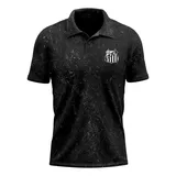 Camisa Polo Santos Grid