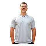Camisa Polo Toda Cinza
