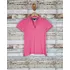 Camisa Polo Tommy Hilfiger Decote V Rosa Feminina