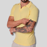 Camisa Polo Trico Texturizada