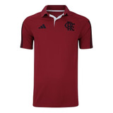 Camisa Polo Viagem Flamengo adidas Comissão 2023 Hs5214