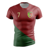 Camisa Portugal Infantil Juvenil