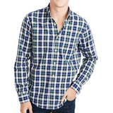 Camisa Quadriculada Abercrombie Masculina