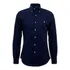 Camisa Ralph Lauren Masculina Custom Fit Oxford Marinho