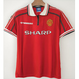 Camisa Retro Do Manchester