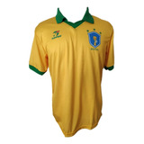 Camiseta Seleção Brasileira 1970 Retro Athleta