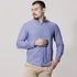 Camisa Rl Linho Masculina Manga Longa Azul Royal